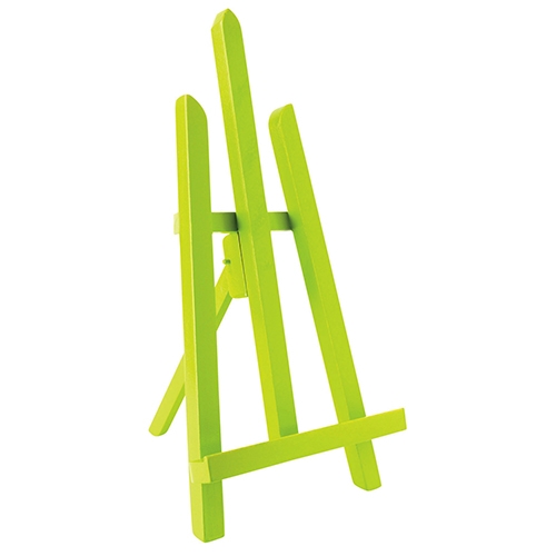 CAVALLETTO MINI LYRA LEGNO - VERDE (min.ord.6 o multipli)