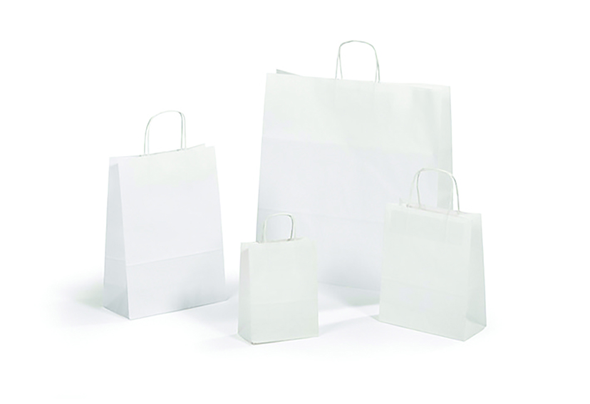 SACCHETTO BIANCO CM.22X10X27 - PZ. 25