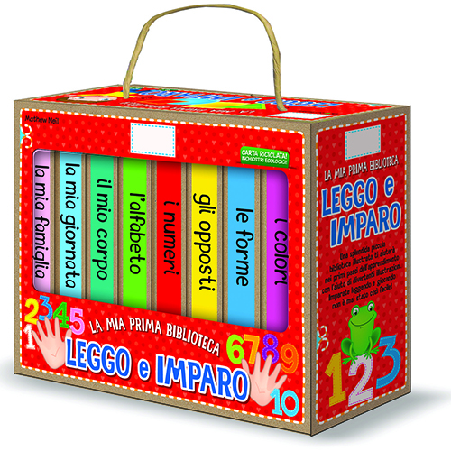 LA MIA PRIMA BIBLIOTECA - LEGGO E IMPARO