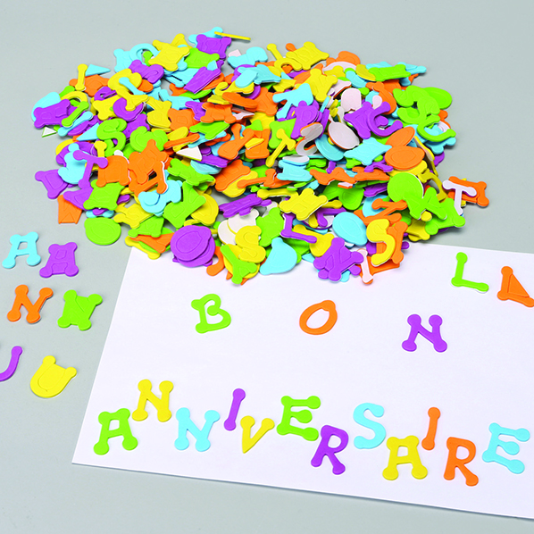FORME ADESIVE IN EVA - 405 LETTERE