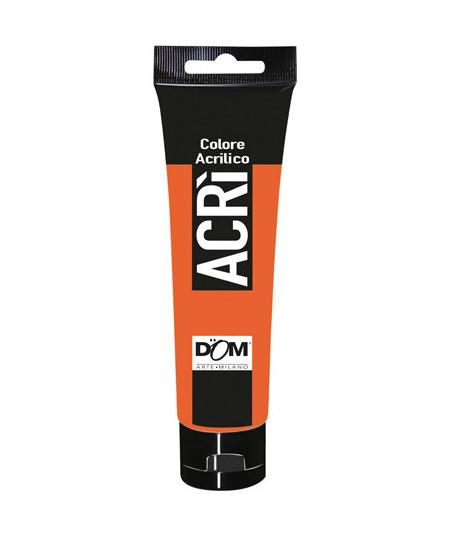 ACRILICO - TUBO ML.100 - ARANCIO BRILLANTE (min.ord.6 o multipli)