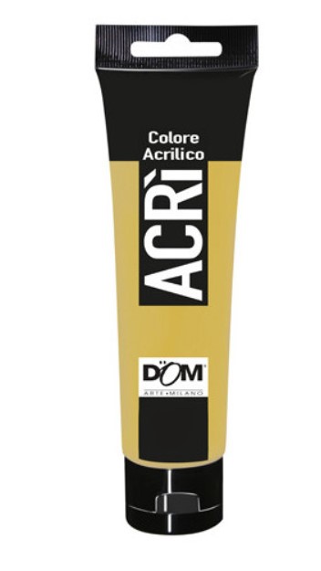 ACRILICO - TUBO ML.100 - ORO (min.ord.6 o multipli)
