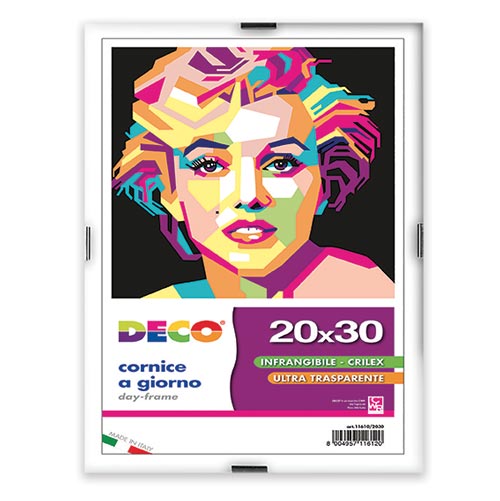 CORNICE A GIORNO CRYLEX CM.20X30 (min.ord.12 o multipli)
