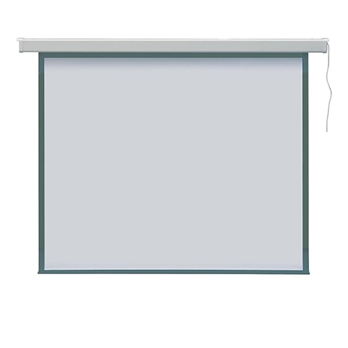 SCHERMO PROIEZIONE CM.145X195 DA MURO - ELETTRICO