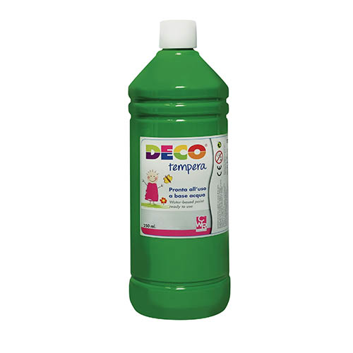 TEMPERA DECO ML.250 - VERDE (min.ord.6 o multipli)