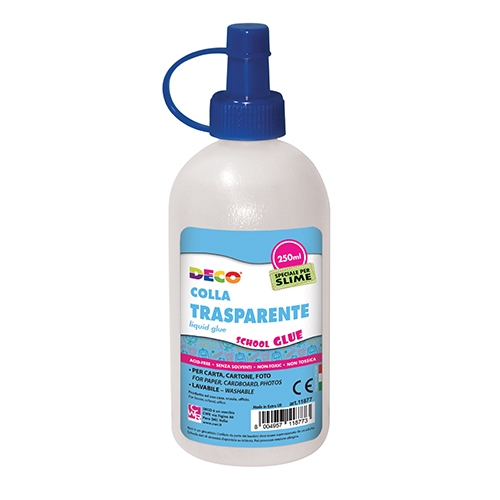 COLLA TRASPARENTE ML.250 (min.ord.6 o multipli)