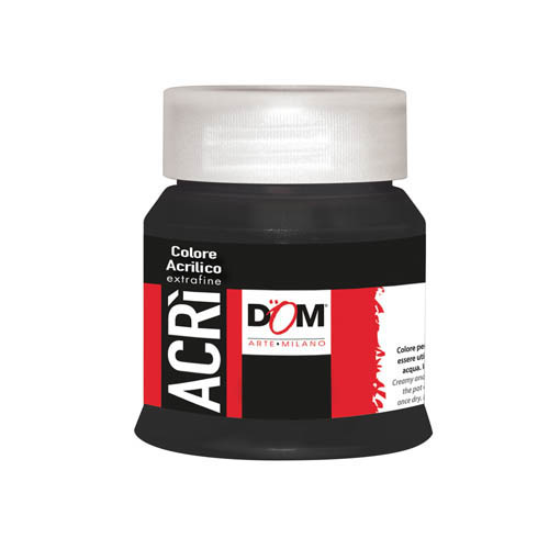ACRI' FLACONE 60 ML - NERO (min.ord.4 o multipli)