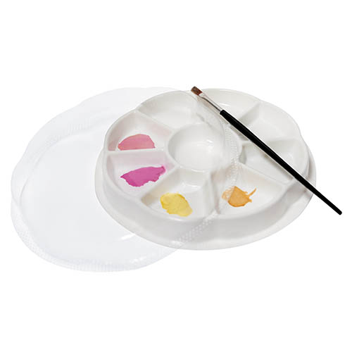TAVOLOZZA SOLE DIAM.CM.20 CON COPERCHIO (min.ord.6 o multipli)