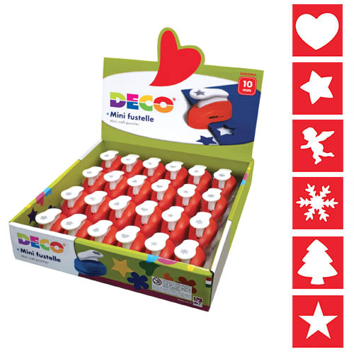 FUSTELLE MINI NATALE - EXPO 24 PEZZI ASSORTITI
