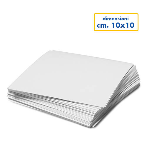 SCHEDA BIANCA CM.10X10 - PZ. 30