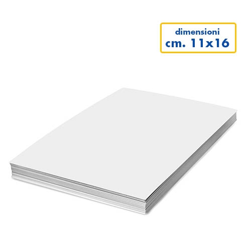 SCHEDA BIANCA CM.11X16 - PZ. 30