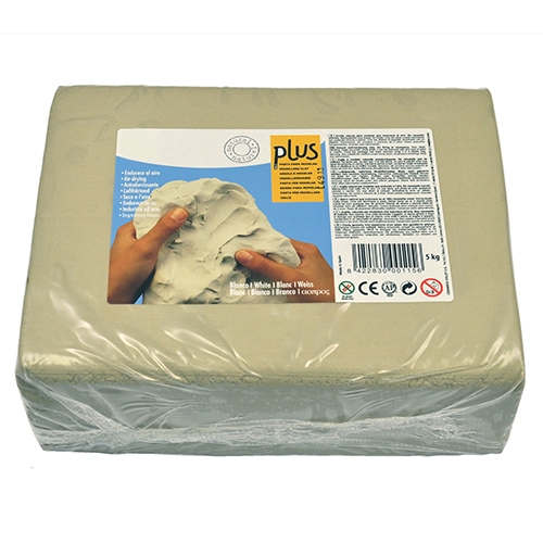 PLUS - PASTA PER MODELLARE KG.5 - BIANCO