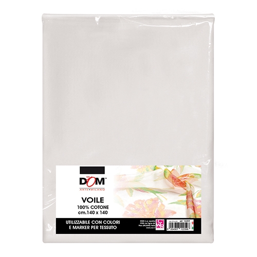 VOILE 100% COTONE CM.140X140