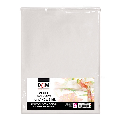 VOILE 100% COTONE H CM.140X3 MT.