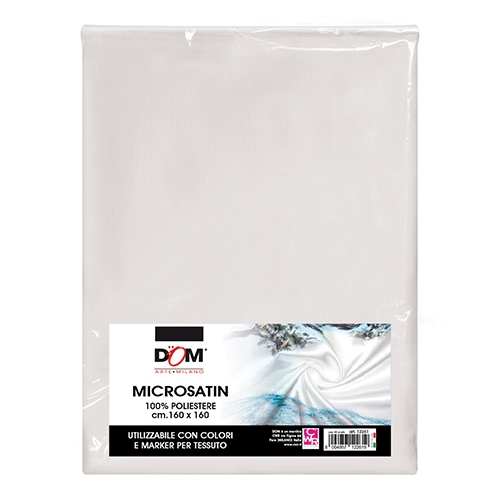 MICROSATIN 100% POLIESTERE CM.160X160