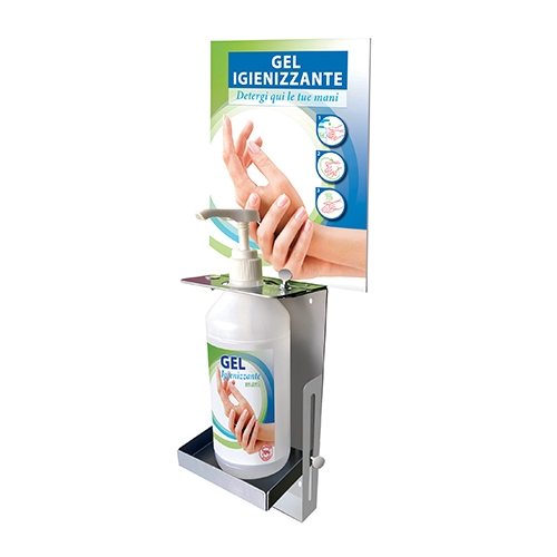 PORTADISPENSER IGIENIZZANTE DA MURO