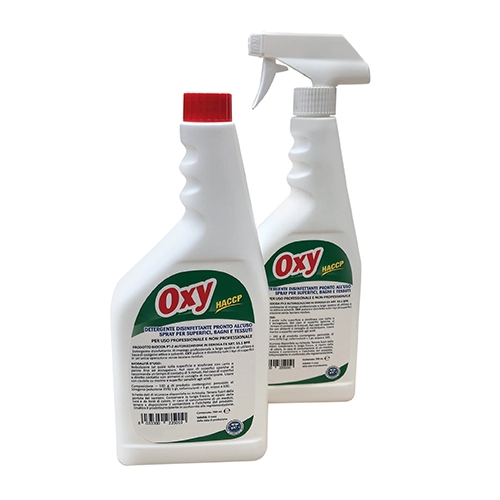DETERGENTE DISINFETTANTE OXY ML.750 (min.ord.12 o multipli)