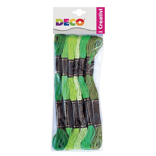 FILATI COTONE - MATASSA MT. 8 - SET PZ. 6 - PRIMAVERA (min.ord.12 o multipli)