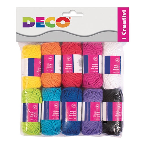 FILATI COTONE - MATASSA MT. 30 - SET PZ. 10 - COL. ASS.