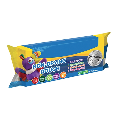 PLASTILINA "SEMPRE MORBIDA" GR.150  BLU (min.ord.6 o multipli)