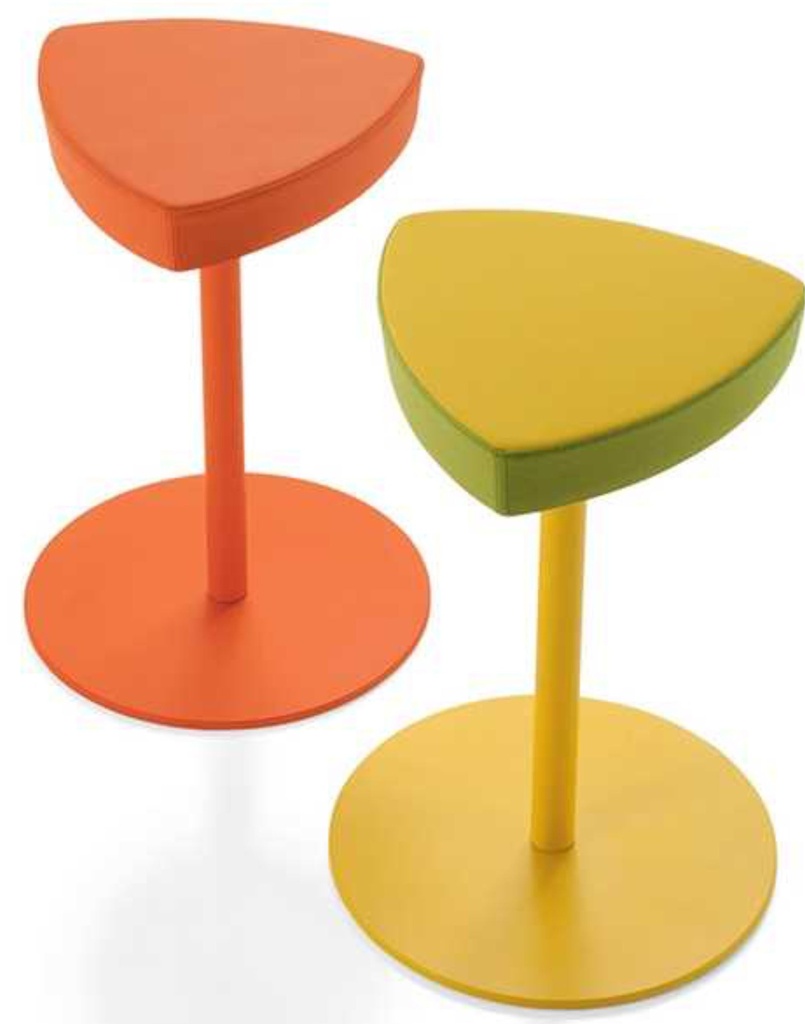 Sgabello KENSHO Cat.D con base D.41 Sgabello Imbottito con base piana cat.D