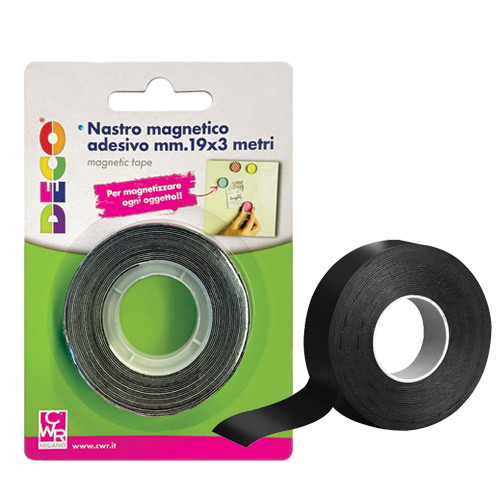 NASTRO MAGNETICO MM. 19x3 MT. (min.ord.12 o multipli)