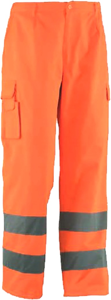 PANTALONE VEGA ALTA VISIBILITA' INVERNALE - ARANCIO