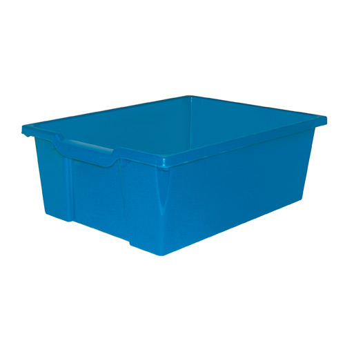 CONTENITORE ALTO CM.43X31,5X15 - BLU