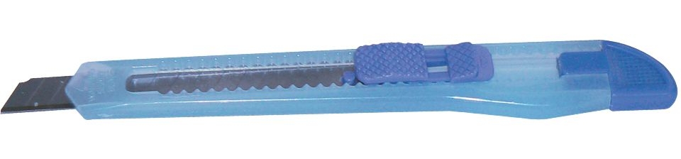 Cutter in PLASTICA PICCOLO Bloccalama a scatto