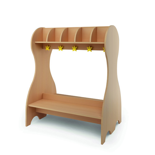 SPOGLIATOIO 10 POSTI CM. 105X75X131
