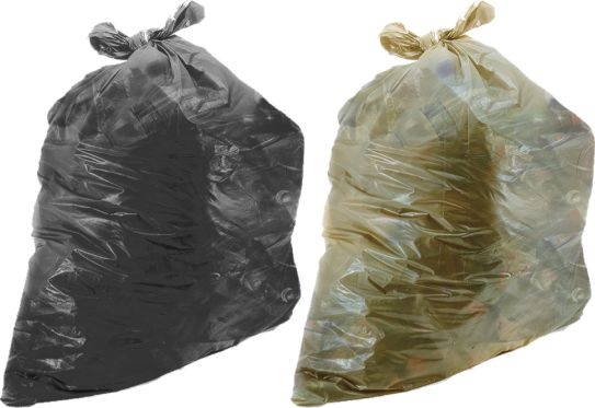 SACCHETTO RIFIUTI 90x120 AMBRA KG.1