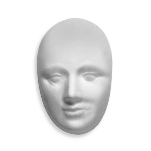 MASCHERA DA DECORARE CM. 14X20 DONNA (min.ord.12 o multipli)