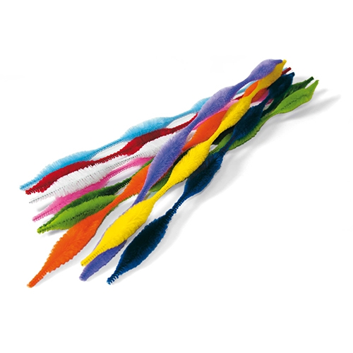 CINIGLIA ELICHE - BUSTA 10 FILI CM. 30 - COL. ASS. (min.ord.6 o multipli)