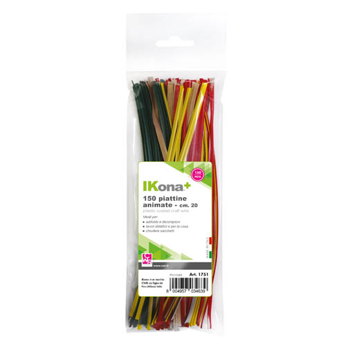 PIATTINE ANIMATE PVC CM. 20 - CONF. 150 PZ.