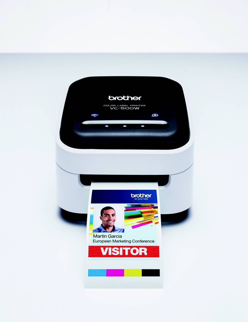 Stampante di Etichette a Colori BROTHER VC500 COLOR con WiFi
