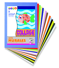CARTA MURALES - CONF. 30 FOGLI CM. 35X50 - COL. ASS. (min.ord.5 o multipli)