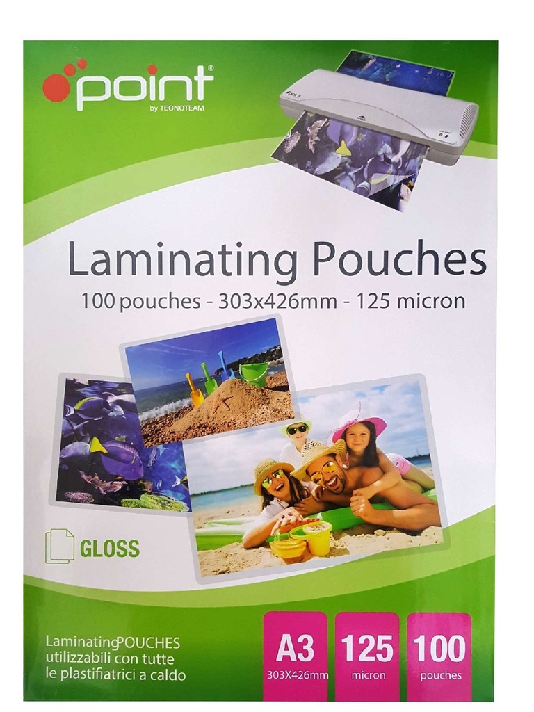 Pouches A3 2x125mic 303x426 mm