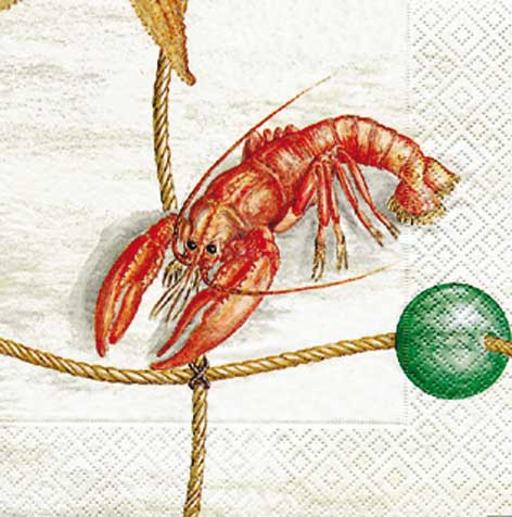 TOVAGLIOLI CM.33X33 - CONF.20 PZ. - CROSTACEI