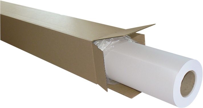 OPACO 0.914x50M.Gr.90 Rotolo per plotter carta bianca