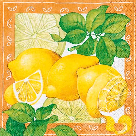 TOVAGLIOLI CM.33X33 - CONF.20 PZ. - LIMONI