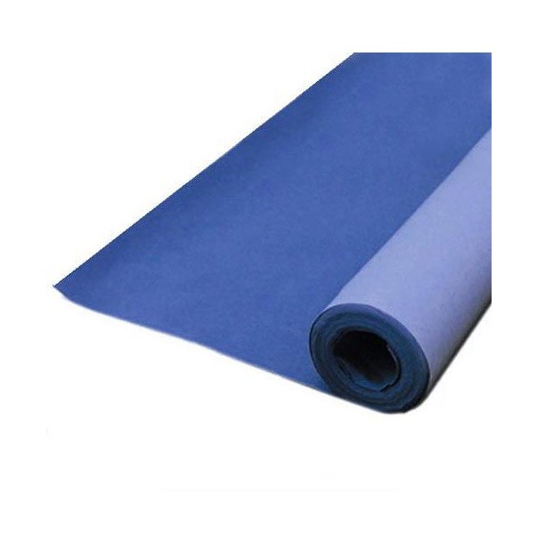CARTA VELLUTATA ROTOLO MT .5 - H CM. 70 - BLU (min.ord.10 o multipli)