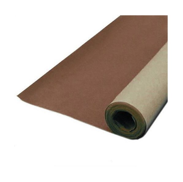 CARTA VELLUTATA ROTOLO MT. 5 - H CM. 70 - MARRONE (min.ord.10 o multipli)