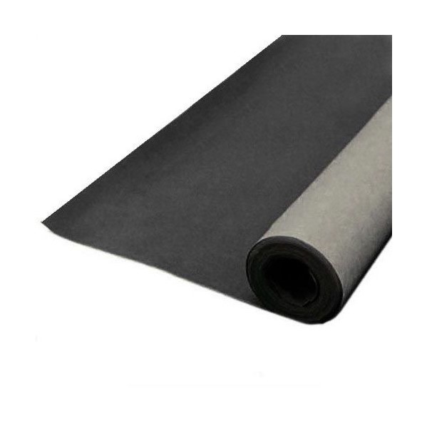 CARTA VELLUTATA ROTOLO MT. 5 - H CM. 70 - NERO (min.ord.10 o multipli)