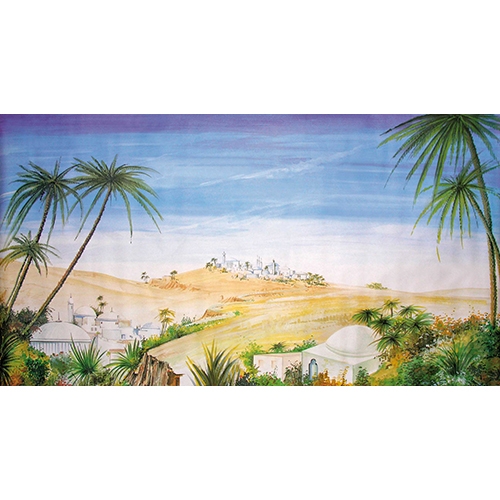 FONDALE PER PRESEPE - ROTOLO CM. 100X70 (min.ord.25 o multipli)