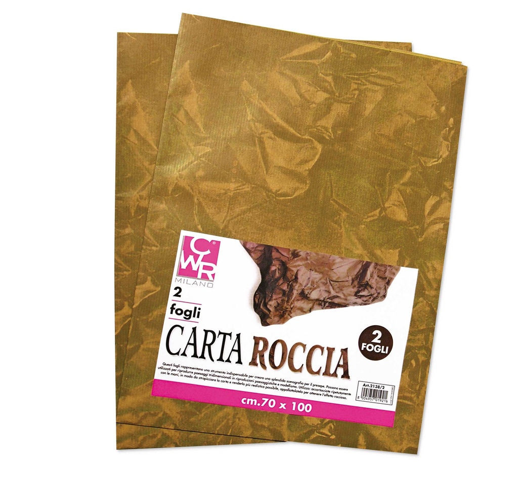 CARTA ROCCIA - BUSTA 2 FOGLI CM. 70x100 (min.ord.5 o multipli)