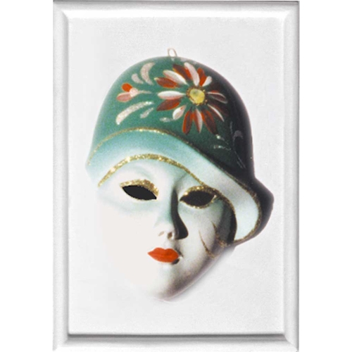 FORMA RILIEVO CM. 13x19 - MASCHERA CAPPELLO