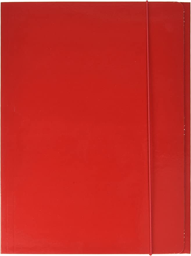 Cartellina con ELASTICO EKO U110 ROSSO - LEONARDI