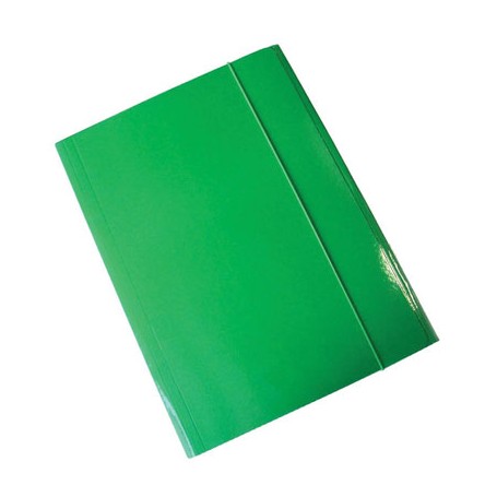 Cartellina con ELASTICO EKO U110 VERDE - LEONARDI