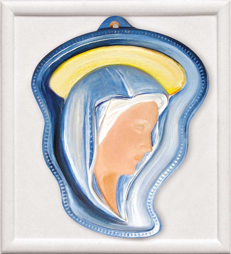 FORMA RILIEVO CM. 16X19 - MADONNA