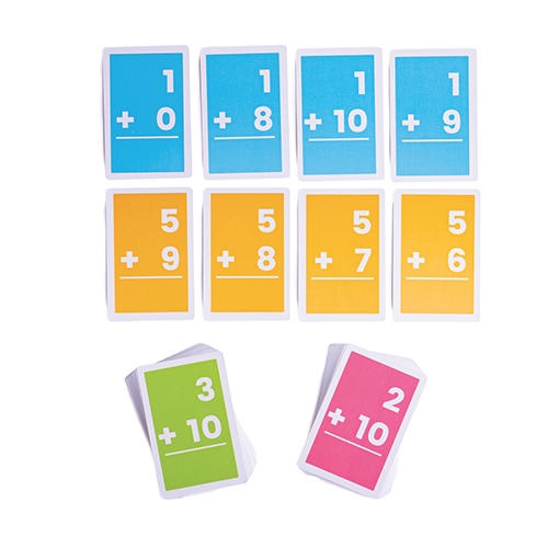 FLASH CARDS ADDIZIONI 1/10 - PZ. 52